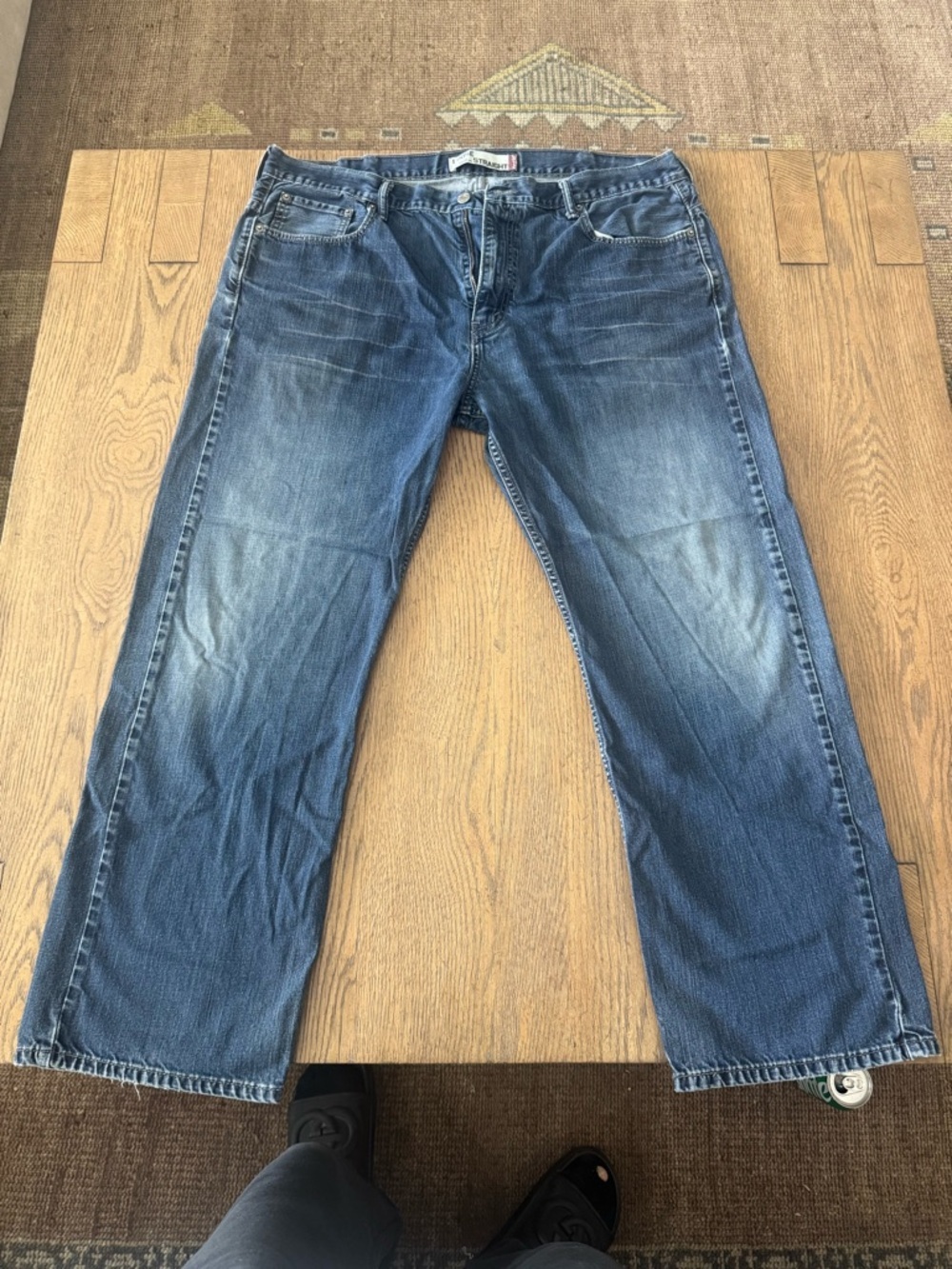 Levi’s 569 Loose Straight Jeans Mens 32 Blue Denim Y2K Baggy Skater Fit Vintage
